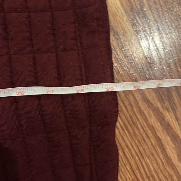 Madewell Quilted Shirt Jacket Shacket Size Large Cabernet Burgundy Comfy Casual - Picture 6 of 10